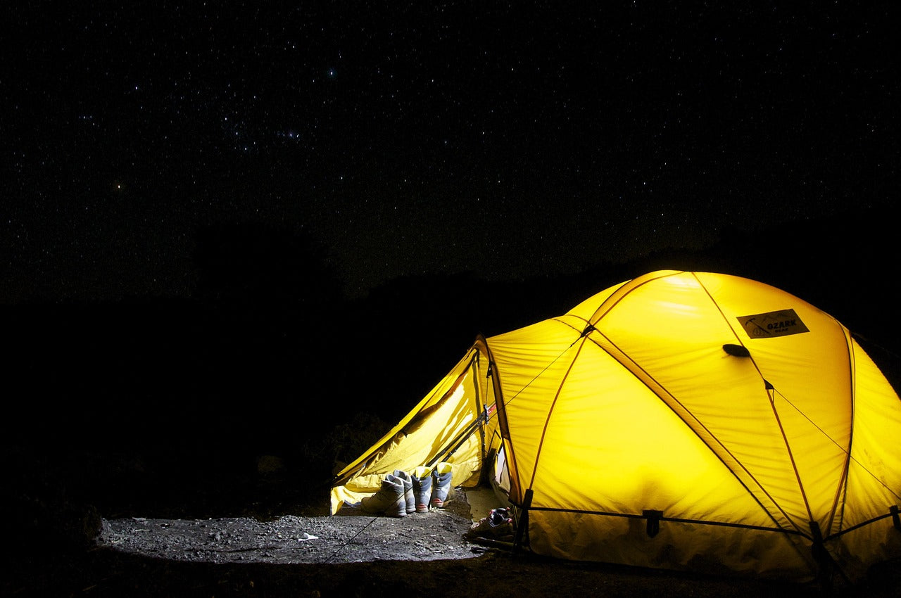 Camping at EDC