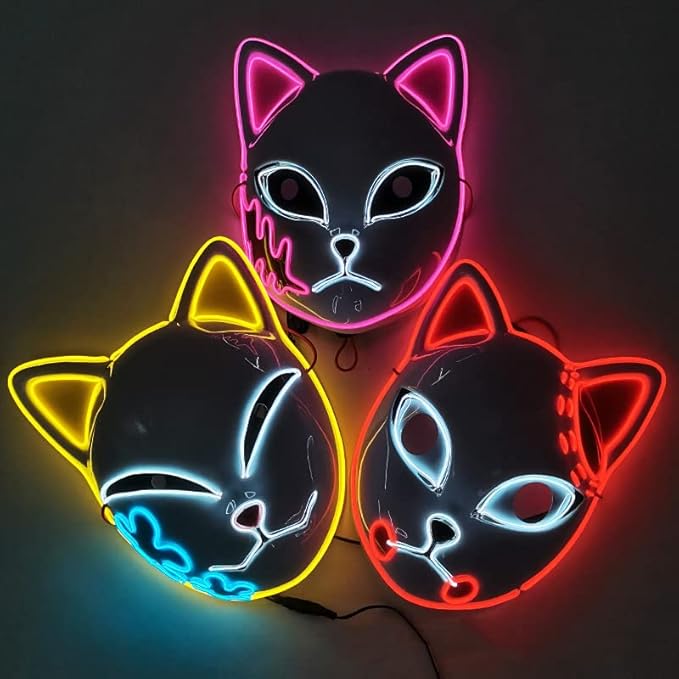 The Light Up Cat Mask