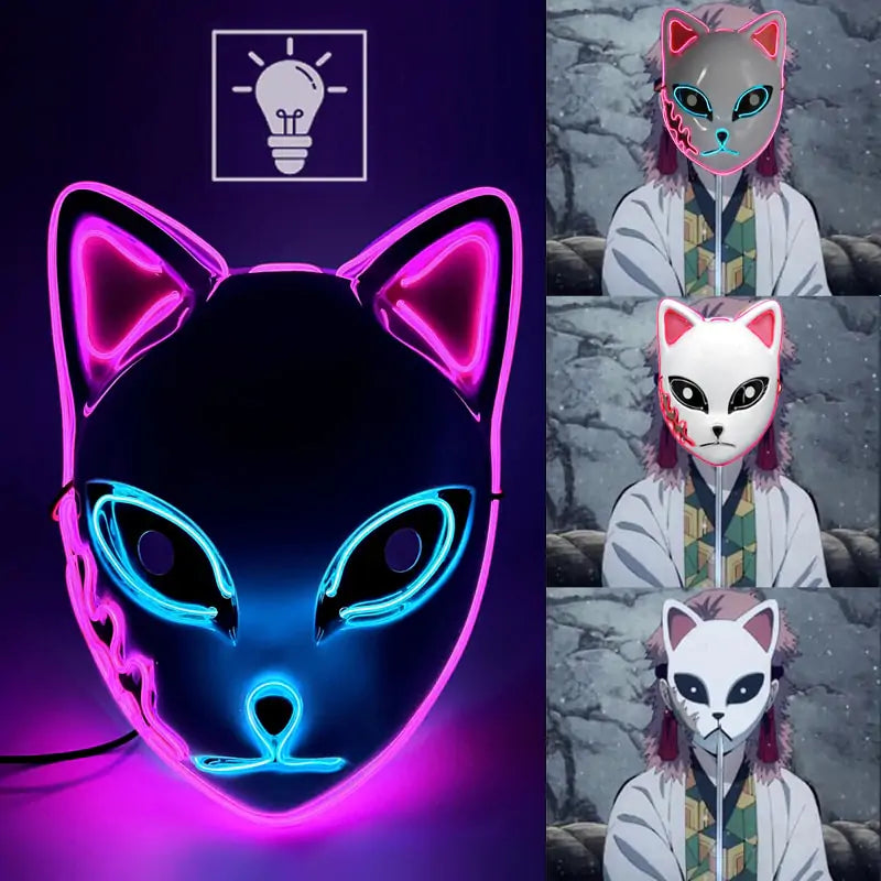 The Light Up Cat Mask