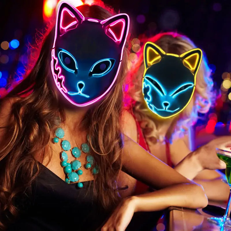 The Light Up Cat Mask