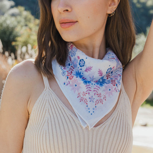 The Floral Bandana