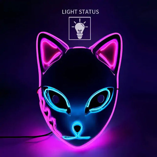 The Light Up Cat Mask