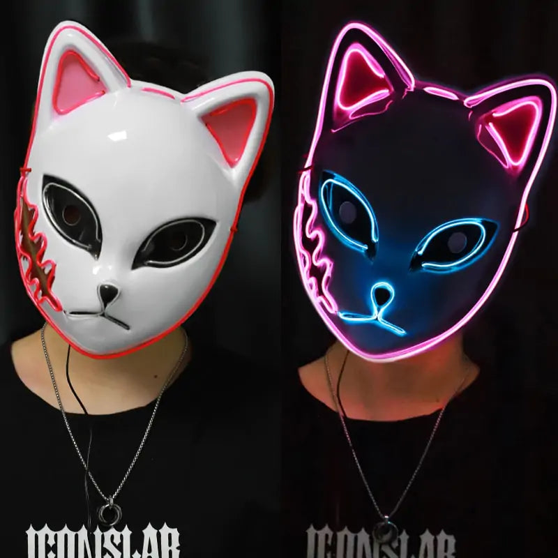 The Light Up Cat Mask